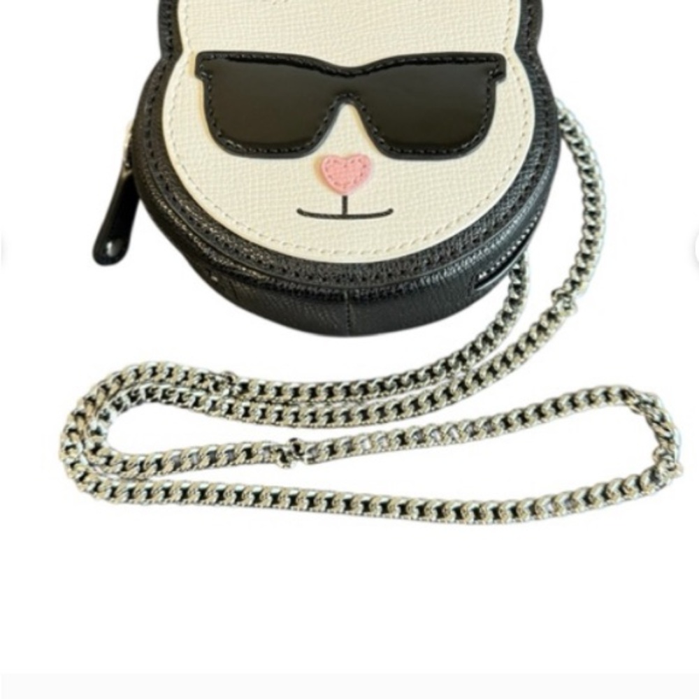 Karl Lagerfeld Paris Cat Crossbody silver chain - Picture 11 of 11